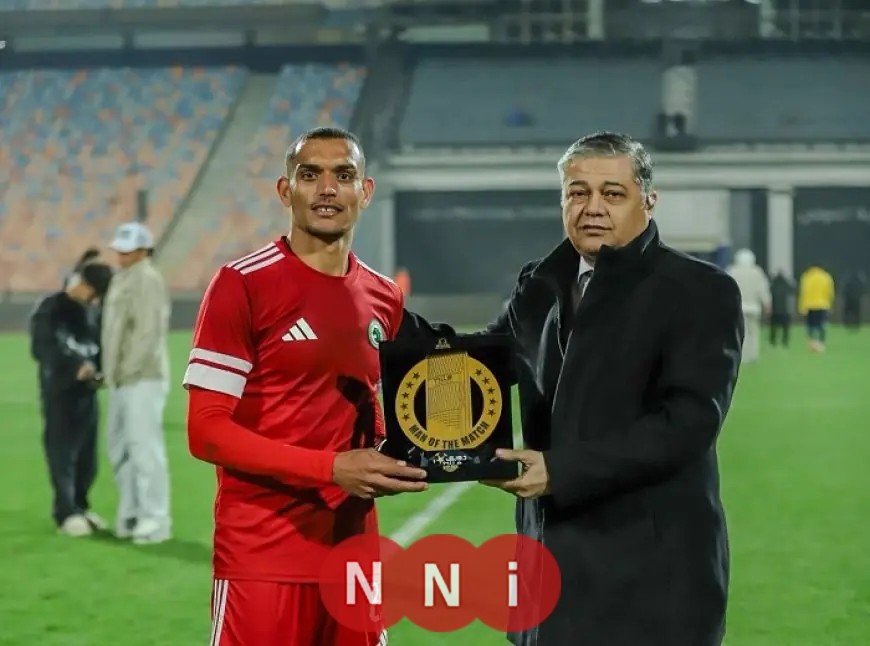 غنام محمد يتألق ويحصد لقب رجل مباراة مودرن سبورت ضد الإسماعيلي