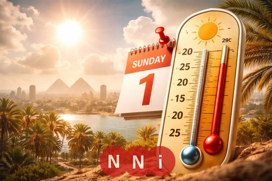 طقس الأحد: ارتفاع الحرارة إلى 3 درجات وتحذيرات من رياح وأمطار في المحافظات