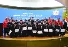 وزير الرياضة يكرم منتخب كرة اليد مواليد 2008 لتتويجه بفضية بطولة العالم تحت 17 سنة