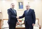 السفير المصري بالجزائر يجتمع برئيس المجلس الشعبي الوطني في الجزائر