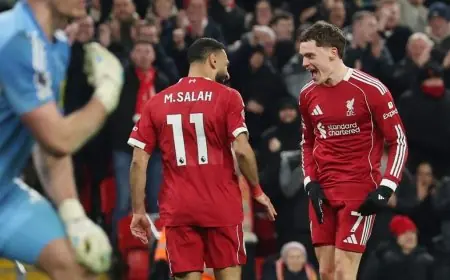 ثنائي ليفربول الجديد يتفوق على محمد صلاح ويبهر الجماهير