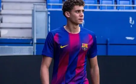 برشلونة يعلن رسمياً عن ضم حمزة عبد الكريم ويتغنى بالمهاجم المصري النجم