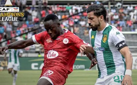 الترجي يتعادل مع سيمبا بعد ضياع ركلة جزاء من الجلاصي