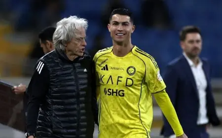 كريستيانو رونالدو يقترب من لقب الهداف التاريخي لنادي النصر في ديربيات الرياض