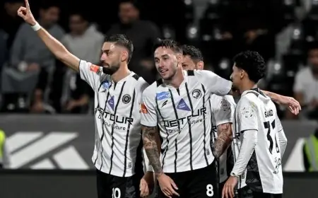 الشباب يسيطر على دوري روشن بفوز مثير على الفيحاء بهدف براونهيل