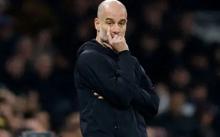 جوارديولا يؤكد استمرار المنافسة بعد تعادل سيتي ويعلن عن 14 مباراة لتعويض النقاط الضائعة