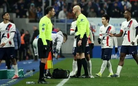 رقم قياسي جديد في البطاقات الحمراء لأشرف حكيمي مع باريس سان جيرمان