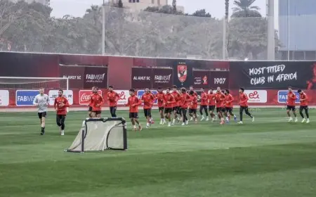 الأهلي ينهي استعداداته النهائية اليوم تحضيرًا لمواجهة البنك الأهلي المرتقبة