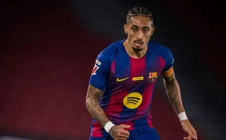 برشلونة يكشف عن مدة غياب وأسباب إصابة النجم رافينيا الخطيرة