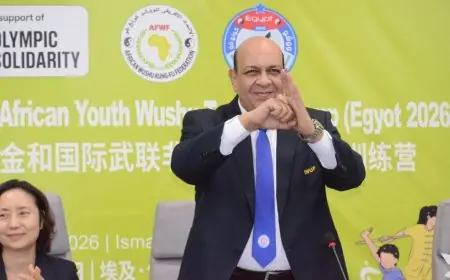 انطلاق أول معسكر دولي للكونغ فو بالإسماعيلية تحضيرًا لأولمبياد الشباب