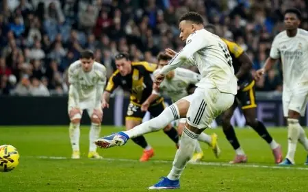 رقم قياسي تاريخي: ريال مدريد يحقق 11 ركلة جزاء في 22 جولة فقط