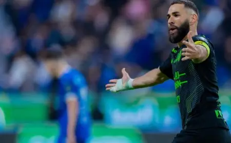 الهلال يفوز بخدمات كريم بنزيما بصفقة الموسم لمدة 18 شهراً