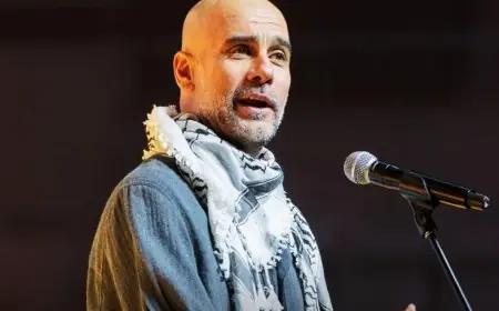 جوارديولا يتعهد بالصوت العالي لمواصلة الحديث عن ضحايا النزاعات