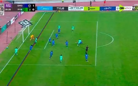 الدوري المصري: سموحة وبيراميدز ينهيان الشوط الأول بتعادل إيجابي مشوق