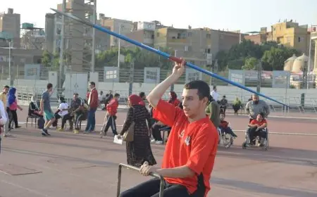 بدء منافسات بطولة الجمهورية لألعاب القوى لفئة الشلل الدماغي بمشاركة 13 هيئة رياضية مهمة