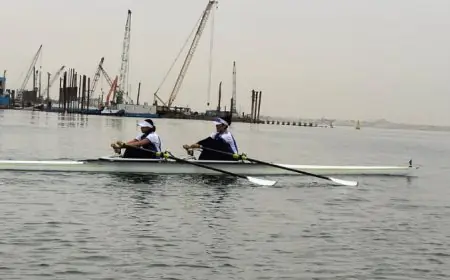 بطولة الإسماعيلية الأهلية للتجديف تجمع 450 لاعبًا ولاعبة في انطلاقة مثيرة