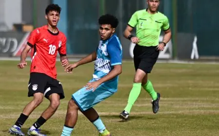 منتخب مصر 2009 يختتم معسكره بانتصار برباعية على فريق ليفيلز