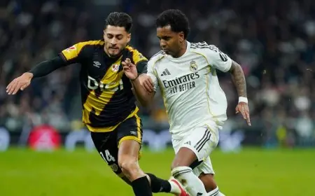 إصابة رودريغو في ساقه اليمنى تبعده عن المشاركة مع ريال مدريد