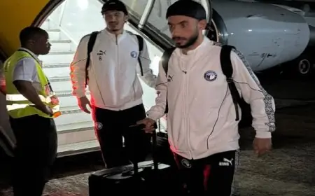 بعثة بيراميدز تصل نيجيريا لملاقاة ريفرز يونايتد في دوري أبطال إفريقيا