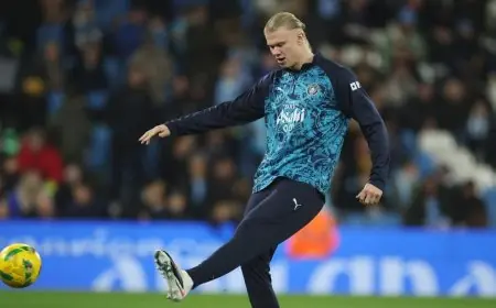 التشكيلة المتوقعة لمانشستر سيتي في مواجهة ليفربول بالدوري الإنجليزي