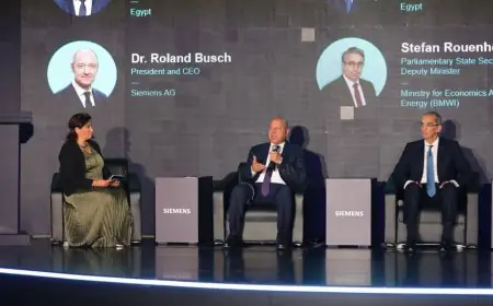 كامل الوزير يحتفل بمرور 125 عامًا على سيمنز في مصر ويكشف خطط مستقبل النقل والصناعة