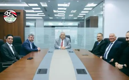 اجتماع أول للجنة شئون اللاعبين في مقر اتحاد الكرة يشهد نقاشات حيوية