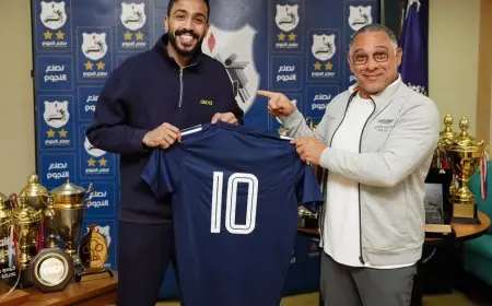 إنبي يكشف عن نجمه الجديد محمود كهربا بصور حصرية