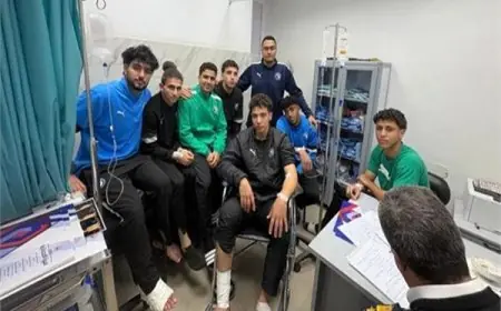 بيراميدز يعلن تطورات إصابة خمسة لاعبين من فريق الشباب إثر حادث الأسانسير