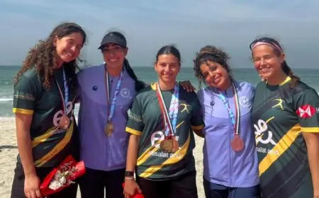 إنجاز رائع: التجديف يحصد ميداليتين في دورة الألعاب العربية للسيدات في الشارقة