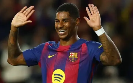 انتخابات نادي برشلونة تحدد مصير راشفورد القادم