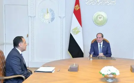 الرئيس يوجه الحكومة بأولوية للنهوض بالاقتصاد وتطوير التعليم وتحسين صحة المواطنين