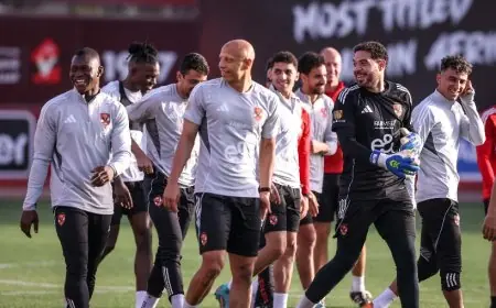 الأهلي ينهي تحضيراته بقوة لمواجهة الإسماعيلي في الدوري المصري