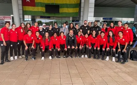 منتخب مصر للشابات يصل توجو لملاقاة بنين في تصفيات كأس العالم تحت 20 عامًا