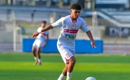 ما سر عمل محمد إبراهيم لاعب الزمالك الصاعد في محل تجاري