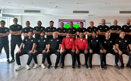 بدء دبلومة التدريب الأفريقية A9 بمشاركة 22 مدربًا محترفًا