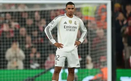 بداية صعبة لألكسندر أرنولد مع ريال مدريد بعد 17 مباراة وإصابتين