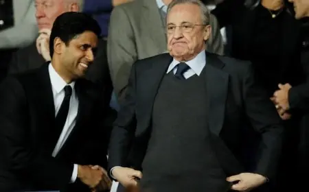 يويفا يوجه الشكر لناصر الخليفي لعودة الابن الضال ريال مدريد إلى العائلة