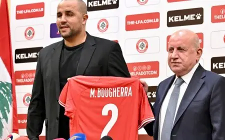 رئيس الاتحاد اللبناني يؤكد: التعاقد مع بوقرة يمثل نقلة نوعية هامة للمنتخب