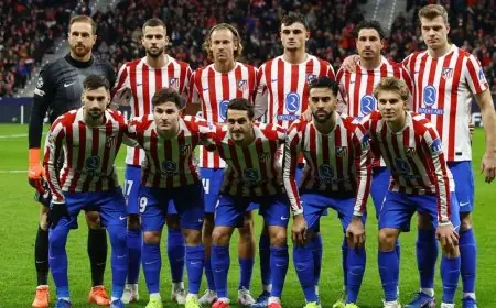 رئيس أتلتيكو مدريد: نتائجنا متساوية 50% أمام برشلونة ومستقبل ألفاريز محدد بوضوح