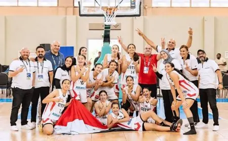 مصر تتنافس في المجموعة الرابعة لكأس العالم لكرة السلة للناشئات تحت 17 عامًا