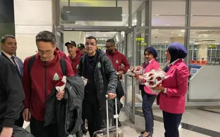 بعثة الجيش الملكي تصل القاهرة لمواجهة نارية أمام الأهلي في دوري أبطال أفريقيا