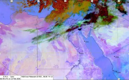 الأرصاد الجوية تحذر: تدهور الرؤية الأفقية إلى أقل من 500 متر بفعل الرياح النشطة