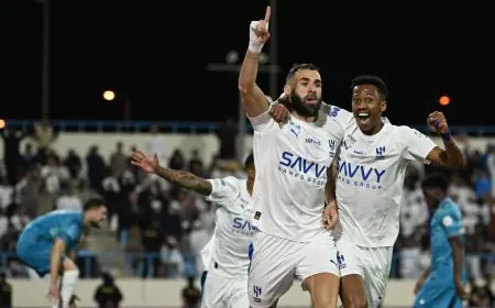 تشكيلة الهلال أمام الاتفاق في الدوري السعودي: بنزيما يتصدر الهجوم