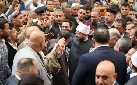 افتتاح مسجد قباء بعد التجديد بحضور وزير الأوقاف ومحافظ المنوفية وشيخ الطرق الصوفية