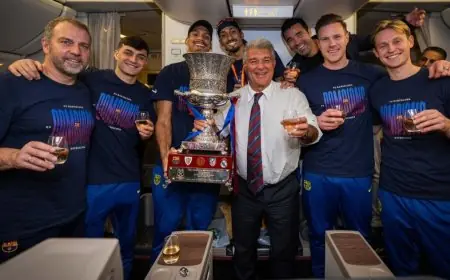 جوان لابورتا ينتقد التحكيم بقوة: برشلونة في مواجهة الجميع ويثق في العودة القوية