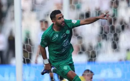 رياض محرز يشيد بجمهور الأهلي الرائع ويعبر عن عدم رضاه برغم الفوز على الشباب