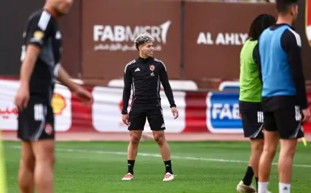 غدًا الأهلي يتيح لوسائل الإعلام حضور 15 دقيقة من التدريبات قبل مواجهة الجيش الملكي