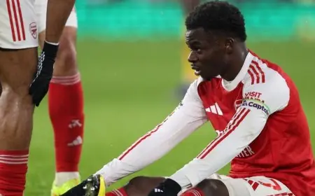 ساكا يعبر عن إحباطه الشديد بعد إنهاء الصيام وأرسنال يتحمل تبعات التراجع