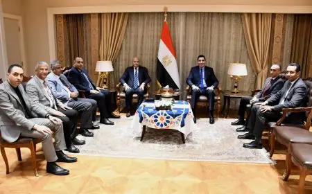 وزير الرياضة يرحب بمجلس إدارة النادي الإسماعيلي لتعزيز التعاون الرياضي