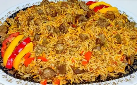 طريقة تحضير الأرز بالكبد والقوانص بأفضل خطوات ونكهات مميزة في كل منزل